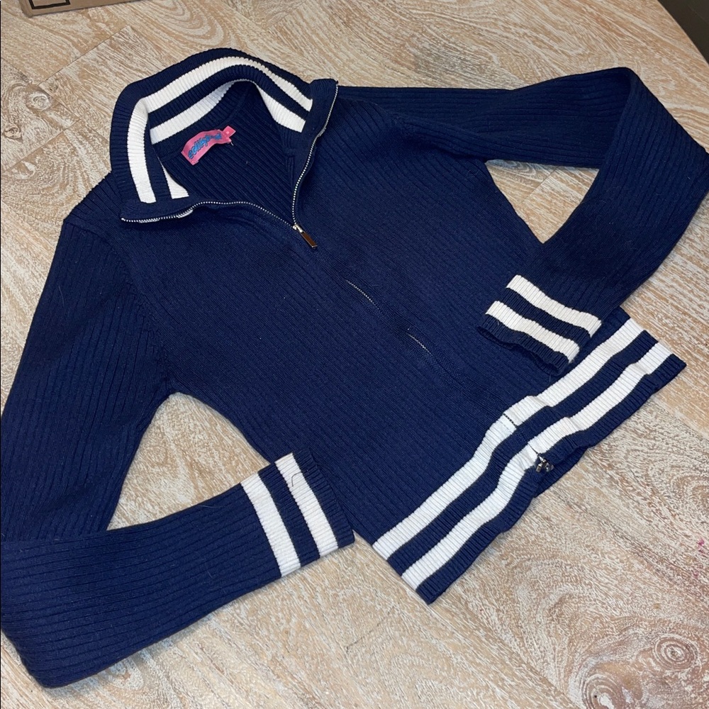 Edikted Pluto Ribbed Cardigan Medium - image 6